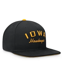 Nike Men's Black Iowa Hawkeyes Legacy Snapback Hat