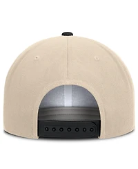 Nike Men's and Women's Natural/Black Iowa Hawkeyes Campus Prep Snapback Hat