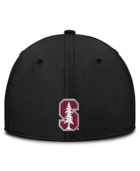 Nike Men's Black Stanford Cardinal Game Day Rise Swooshflex Hat