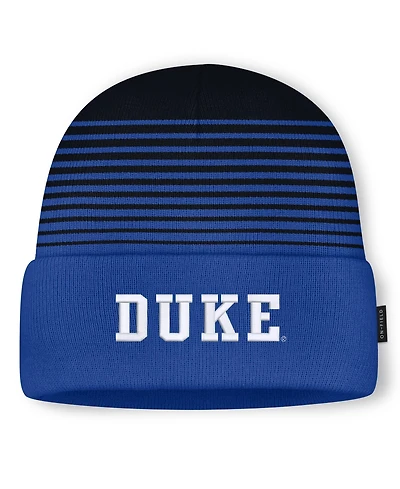 Men's and Women's Nike Royal/Black Duke Blue Devils On-Field Utility Knit Hat