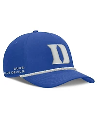 Men's and Women's Nike Royal Duke Blue Devils Rope Rise Adjustable Hat