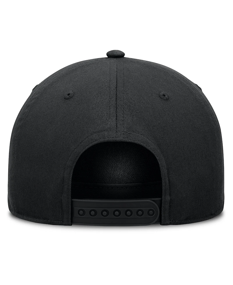 Men's Nike Black Tampa Bay Rays Rise Dri-fit A-Frame Adjustable Hat