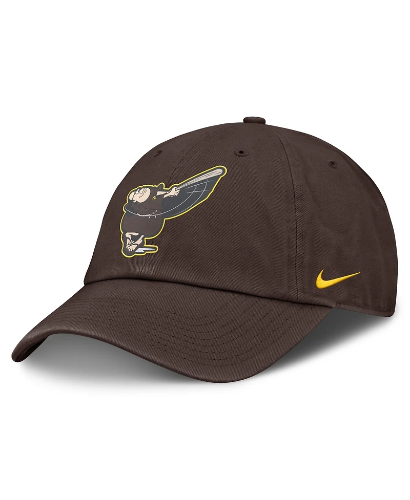 Big Boys and Girls Nike Brown San Diego Padres Mascot Club Adjustable Hat