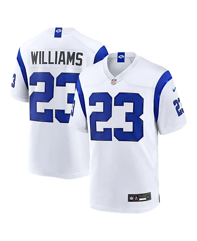 Nike Men's Kyren Williams Los Angeles Rams Fearsome White Game Jersey