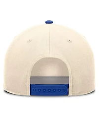 Nike Men's and Women's Natural/Royal Kentucky Wildcats Campus Prep Rise Adjustable Hat