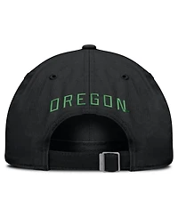 Nike Men's and Women's Black Oregon Ducks Legacy Letter Club Adjustable Hat