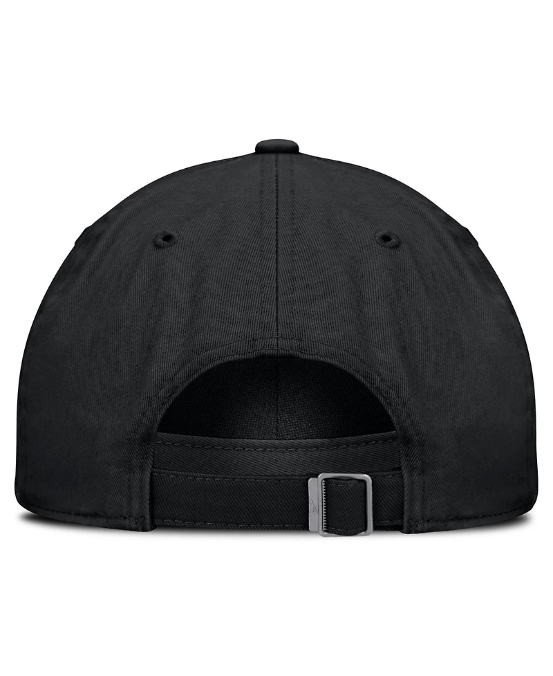 Nike Men's Black Georgia Bulldogs Club Dri-fit Adjustable Hat