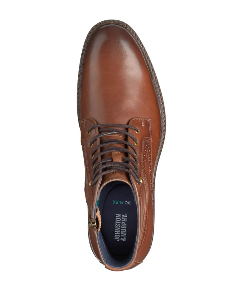 Johnston & Murphy Men's Xc Flex Cade Plain-Toe Boots