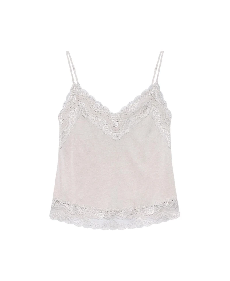 Mint Velvet Women's Lace Detail Camisole Top