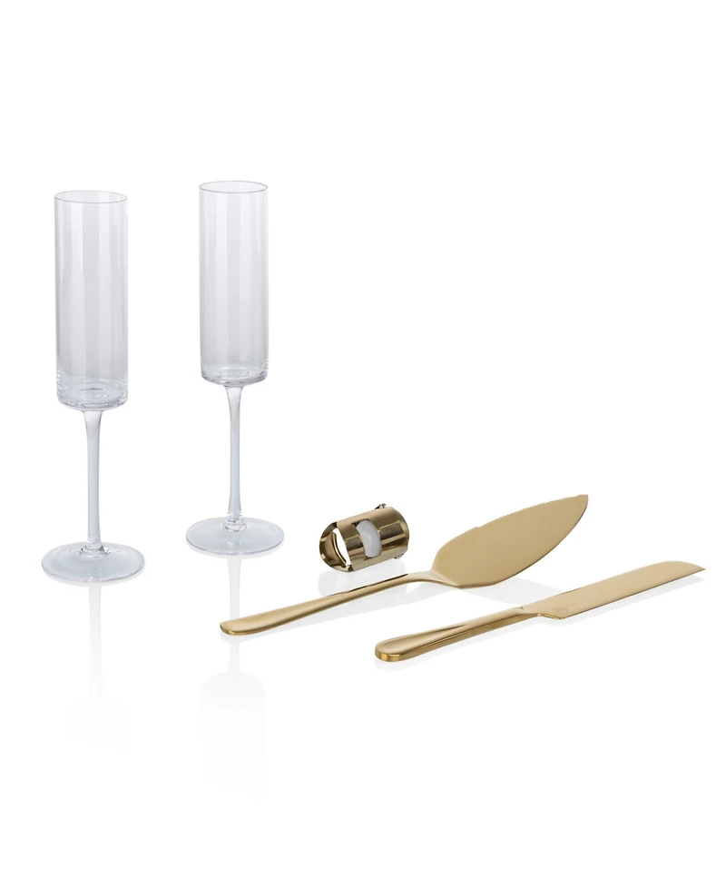Legacy Arbane Champagne Glass Cake Knife Set