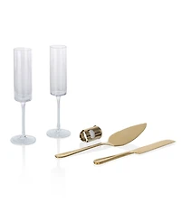 Legacy Arbane Champagne Glass Cake Knife Set