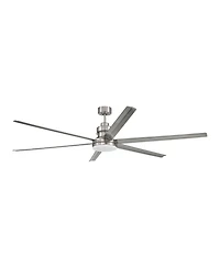 72" Craftmade Mondo Brushed Nickel Large Ceiling Fan with Remote