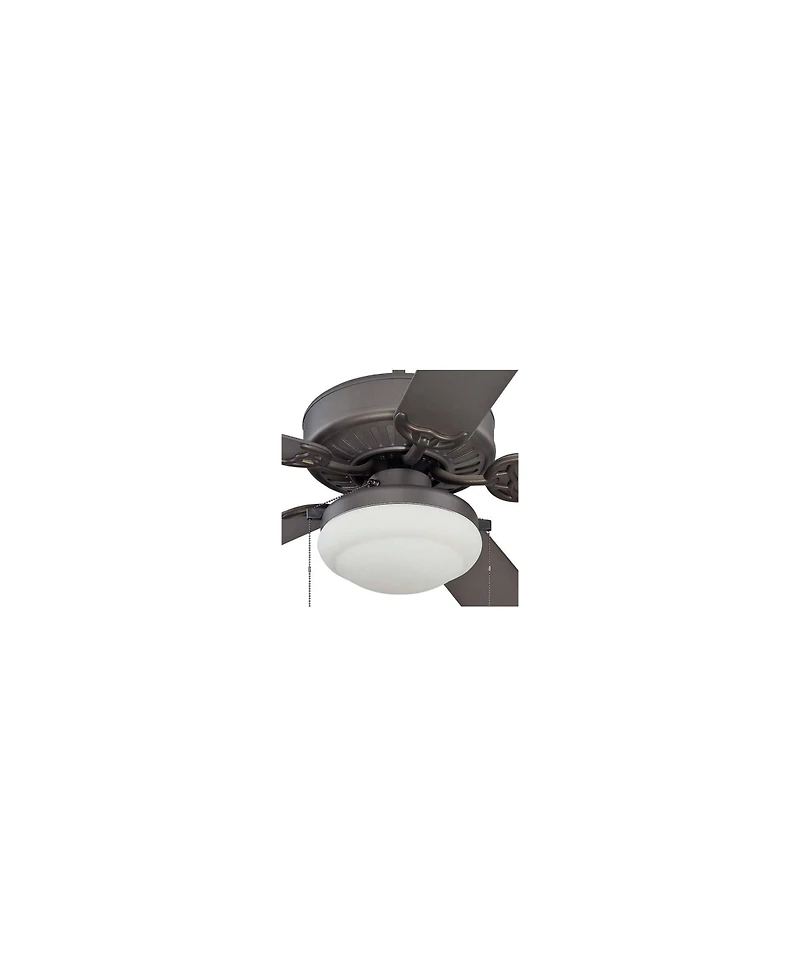 52" Craftmade Enduro Espresso Led Outdoor Pull Chain Ceiling Fan