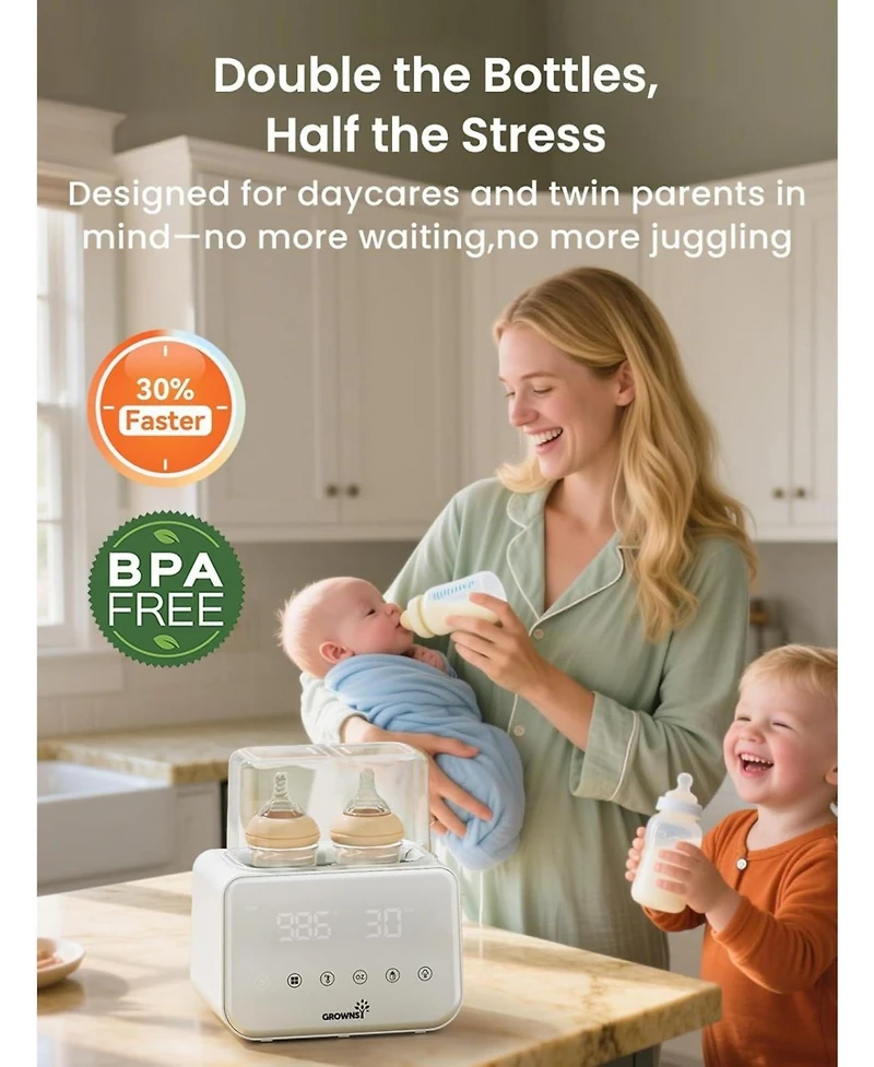 Grownsy Baby Bottle Warmer