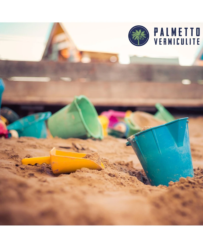 Palmetto 120 Pack Natural Play Sand for Sand Box, Play Areas, Home, 50 Lb, Creme