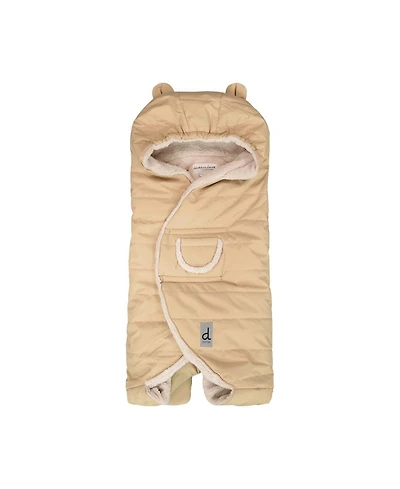 Deux par Deux Baby Unisex Nido Wrap for Bassinet Car Seats and Strollers Beige