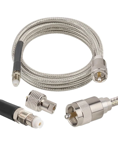 Lofree RG8X Double Shielded Coaxial Cable, 10 ft.