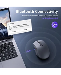 Lofree Wireless Quiet Ergonomic Mouse for Pc