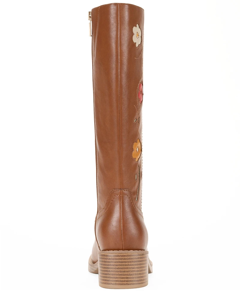 Wild Pair Women's Warblerr Square Toe Tall Boots, Macy's Exclusive