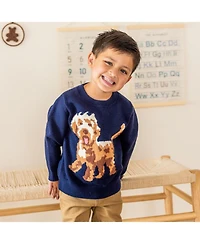 Sweet Wink Little Boys Vintage Puppy Sweater