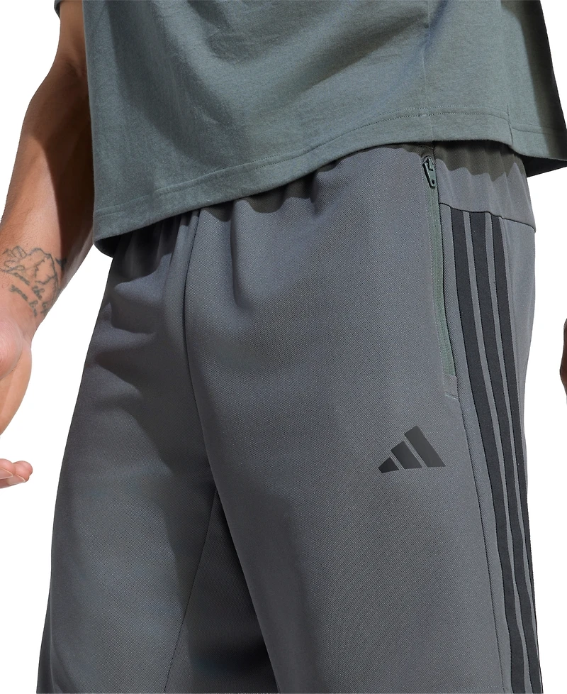 adidas Men's Workout Essentials Base 3-Stripes Shorts,9" Inseam
