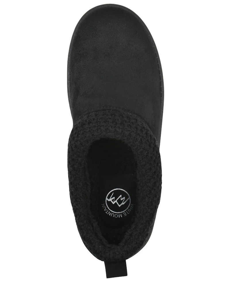White Mountain Women's Iceboat Slip-On Clog Slippers