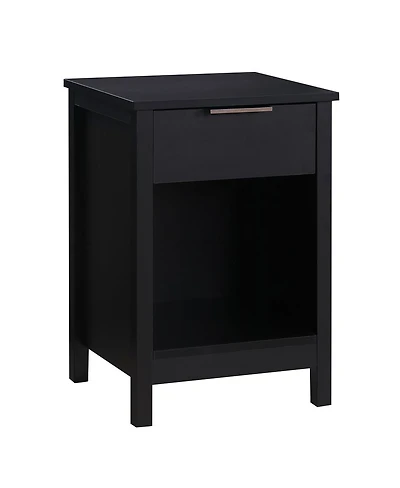 Streamdale Furniture Retro 3-Tier Nightstand with Drawer and Shelf