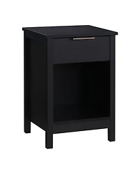 Streamdale Furniture Retro 3-Tier Nightstand with Drawer and Shelf