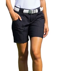 Jofit Women's Everyday Golf Deep Front Pockets Mid-Rise Shorts, 7.5" Inseam