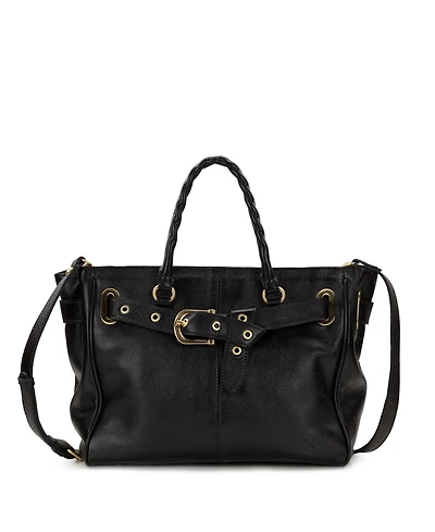 Patricia Nash Kari Belted Extra-Large Satchel Handbag