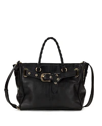 Patricia Nash Kari Belted Extra-Large Satchel Handbag