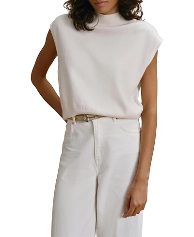 Mint Velvet Women's Relaxed Mock Neck Knit Top