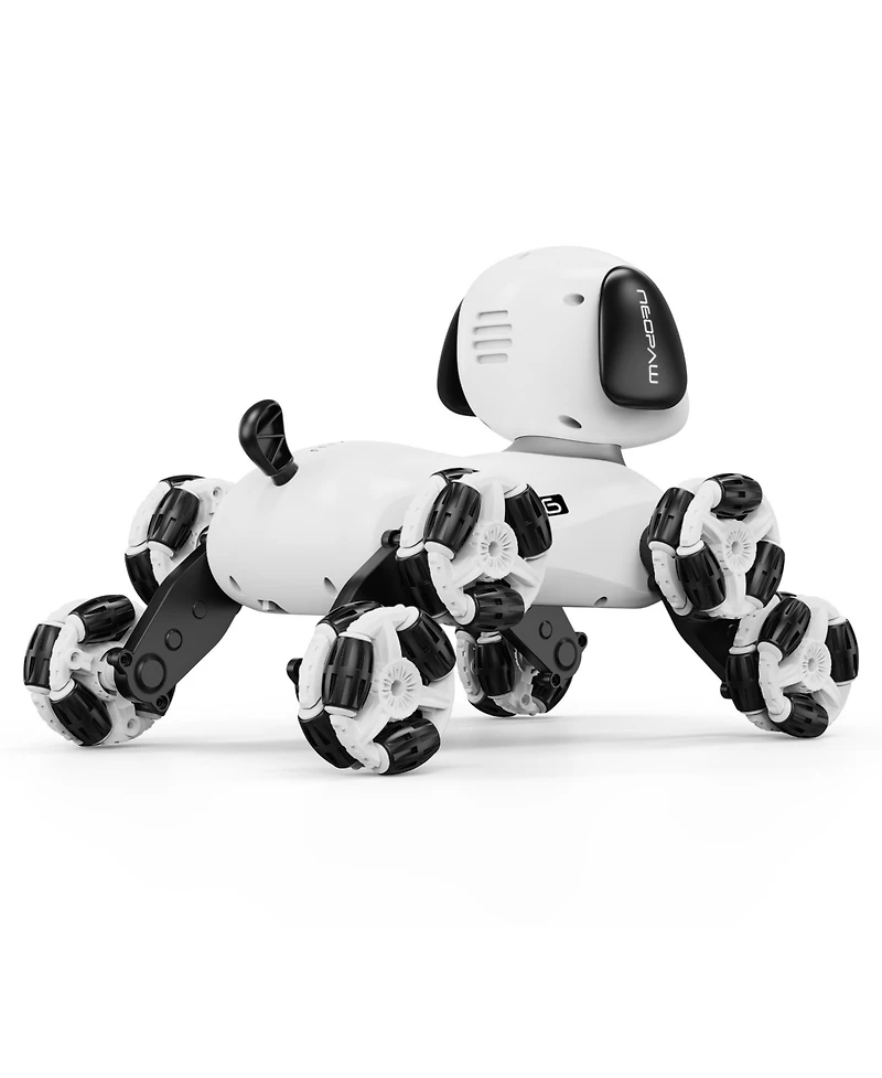 Contixo Rc6 NeoPaw 8-Wheel Led RC Robot Dog with Sounds