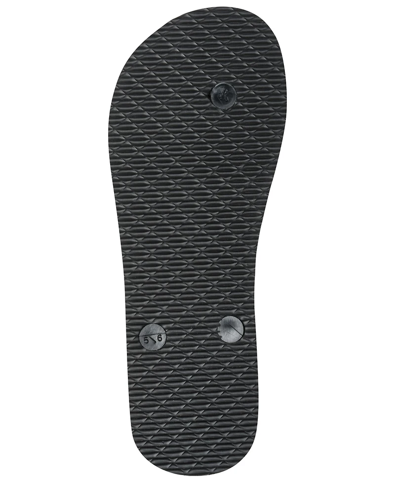 Karl Lagerfeld Paris Women's Zima Stone Slip-On Flip Flops