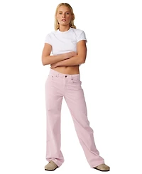 Rip Curl Women's Aggie Cord Relaxed Wide-Leg Corduroy Pants