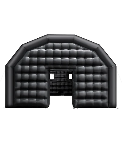 Hongge Giant 26.2 x 19.7 x 13.1 feet Inflatable Nightclub Tent with 1100W Blower for Weddings and Events