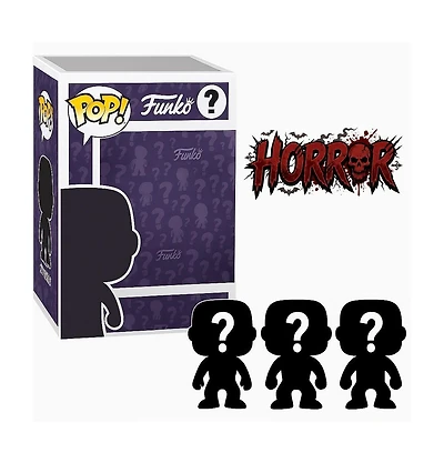 Funko Pop! Horror Blind Box 3-Piece Vinyl Figures, Ages 4+