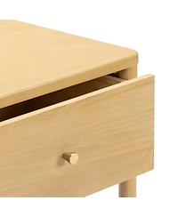 Plank+Beam Harbor 1 Drawer Nightstand (2 Pack), Blonde