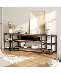 Tribesigns 78" Tv Stand for TVs up to 85", Farmhouse
