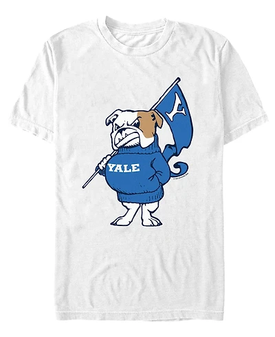 Fifth Sun Men's Bulldogs Yale Flag Graphic T-Shirt