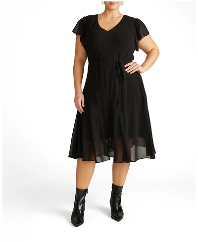 Universal Standard Plus Seville Chiffon Dress