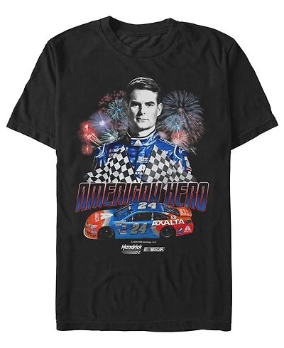 Fifth Sun Men's American Thunder Monster Biker Graphic T-Shirt
