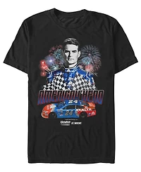 Fifth Sun Men's American Thunder Monster Biker Graphic T-Shirt