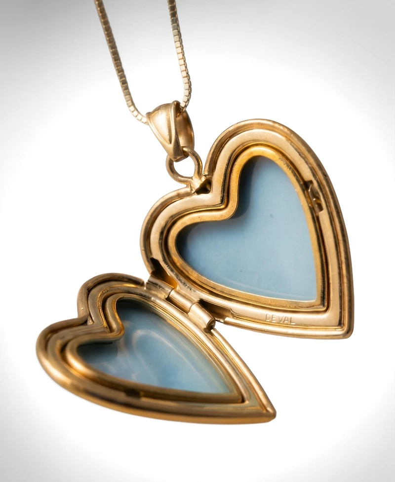 The M Jewelers Mom Mini Rose Photo Locket Necklace