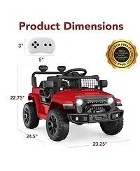 Best Choice Products 12V Kids Ride On Truck with Remote Control, 44-lb. Capacity, Ages 3+