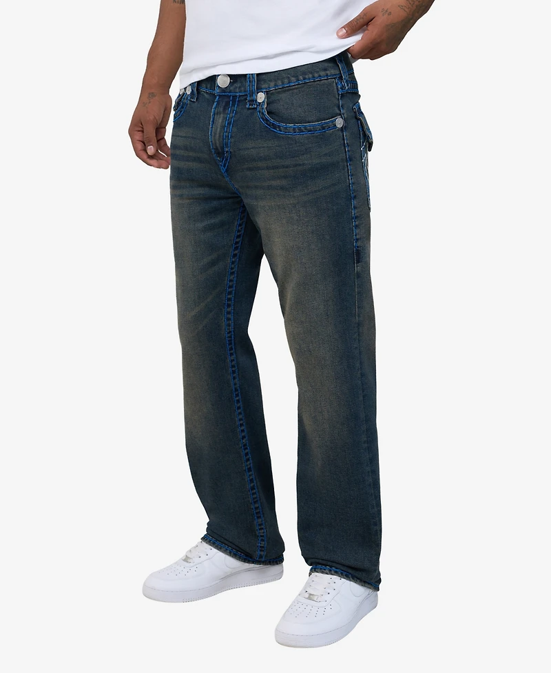 True Religion Men's Ricky Super T Flap Jeans