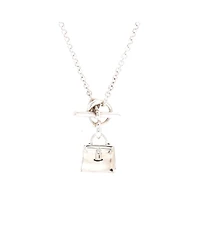 Pre-Owned Hermes Amulettes Kelly Pendant Nm Necklace