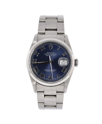 Pre-Owned Rolex Oyster Perpetual Datejust Automatic Watch in Stainless Steel 36mm