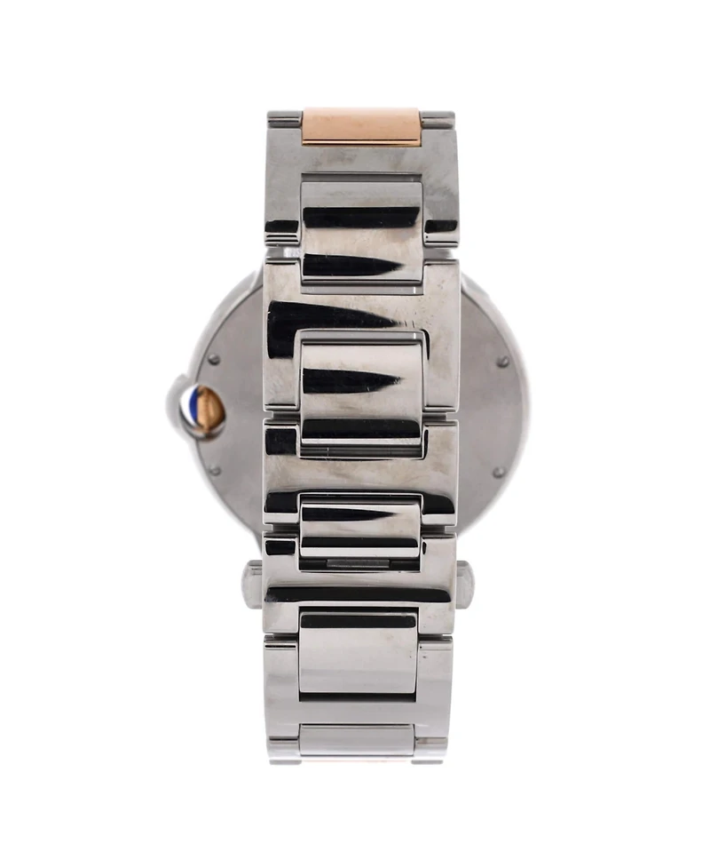 Pre-Owned Cartier Ballon Bleu de Cartier Automatic Watch in Stainless Steel and Rose Gold 42mm