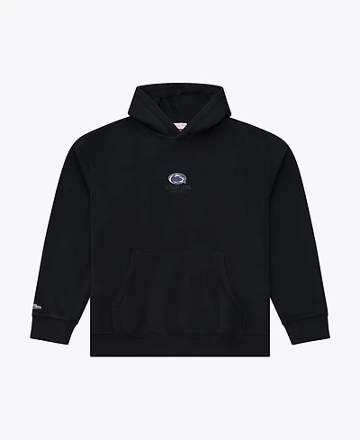 Mitchell & Ness Men's Black Penn State Nittany Lions Monochrome Icon Fleece Hoodie